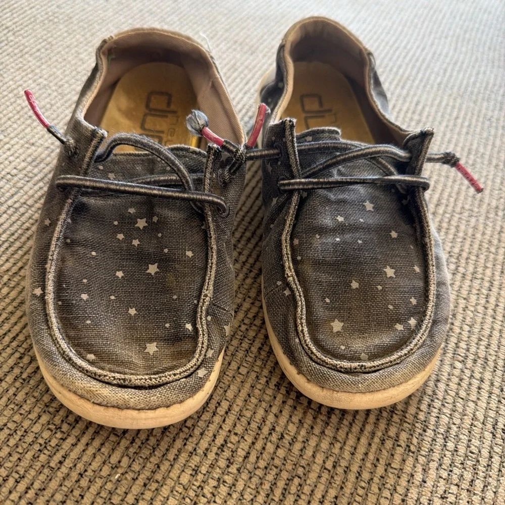 Hey Dude Kids Moccasins - Starry Gray
